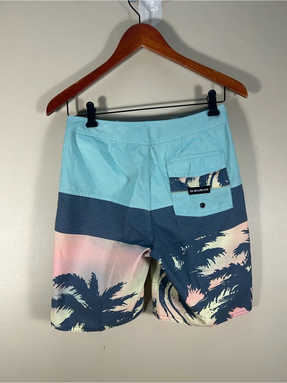 NWT Quicksilver Boys Surfsilk Panel Boardshorts Size 27